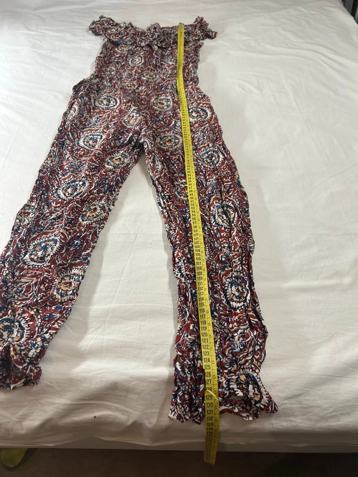 Veelkleurige vintage zomer jumpsuit – photo 8
